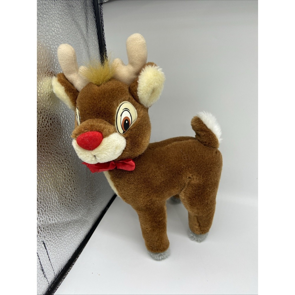 Vintage Applause Rudolph Red The Nosed Reindeer  11" Tall